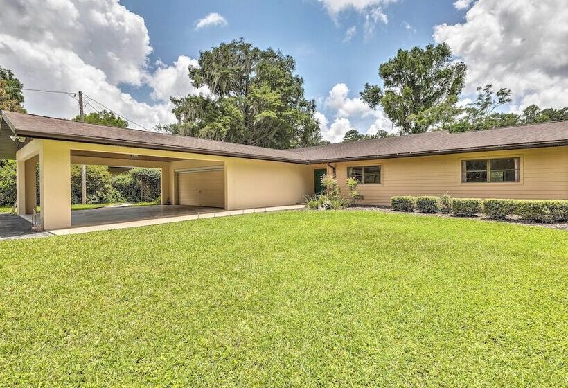 Riverfront Dunnellon Home W/ Dock & Solarium!