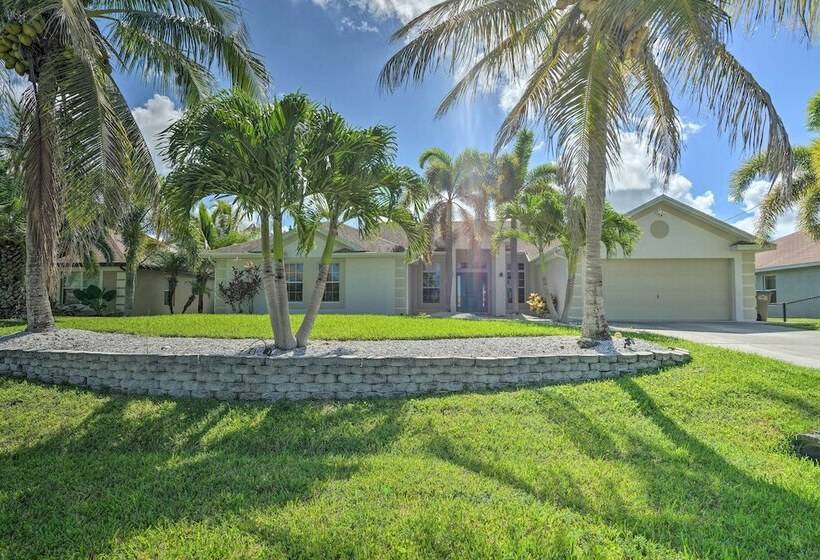 Cape Coral Home W/ Lanai < 1 Mi To Boat Ramp!