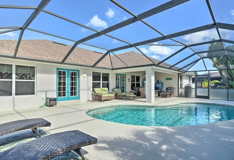 Cape Coral Home W/ Lanai < 1 Mi To Boat Ramp!