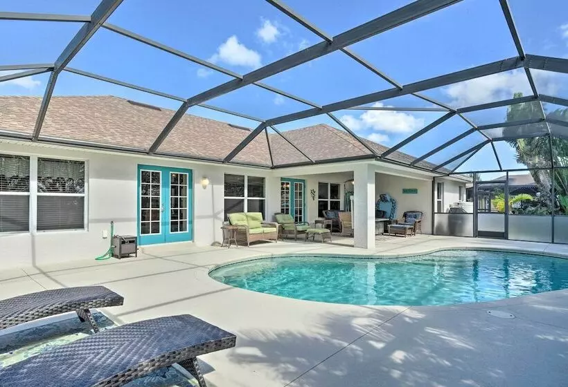 Cape Coral Home W/ Lanai < 1 Mi To Boat Ramp!