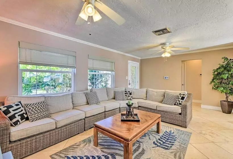 Waterfront Palmetto Home W/ Pool, Dock & Kayaks!