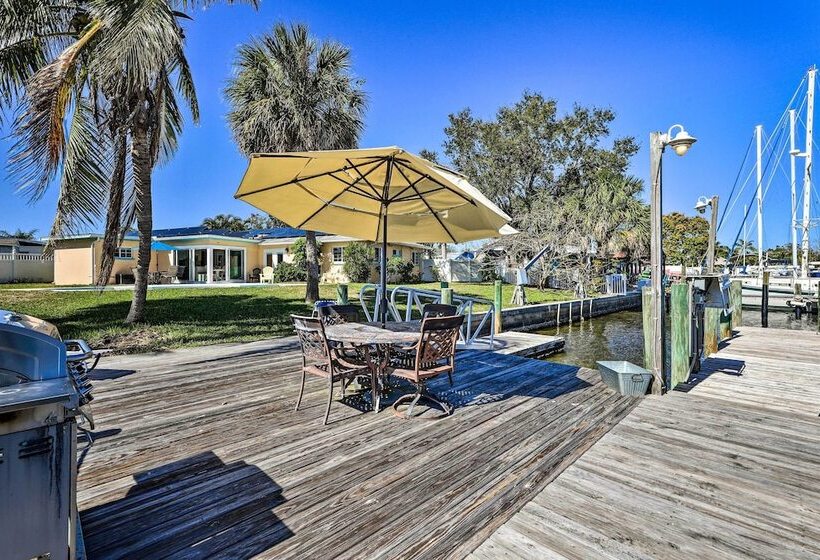 Waterfront Palmetto Home W/ Pool, Dock & Kayaks!