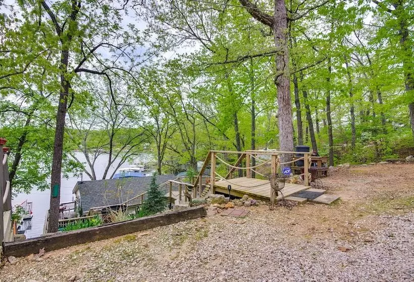 Waterfront Ozarks Home W/ Hot Tub, Bar & Dock