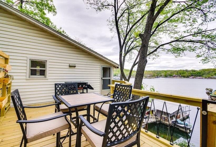 Waterfront Ozarks Home W/ Hot Tub, Bar & Dock