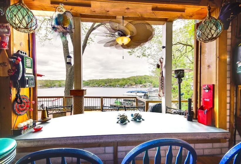 Waterfront Ozarks Home W/ Hot Tub, Bar & Dock