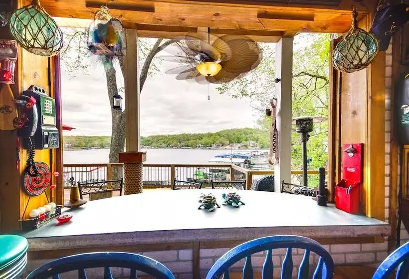 Waterfront Ozarks Home W/ Hot Tub, Bar & Dock