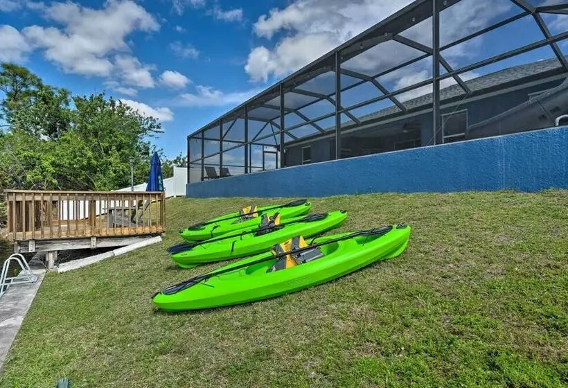 15 Mi To Beach: Home W/ Pool In Cape Coral