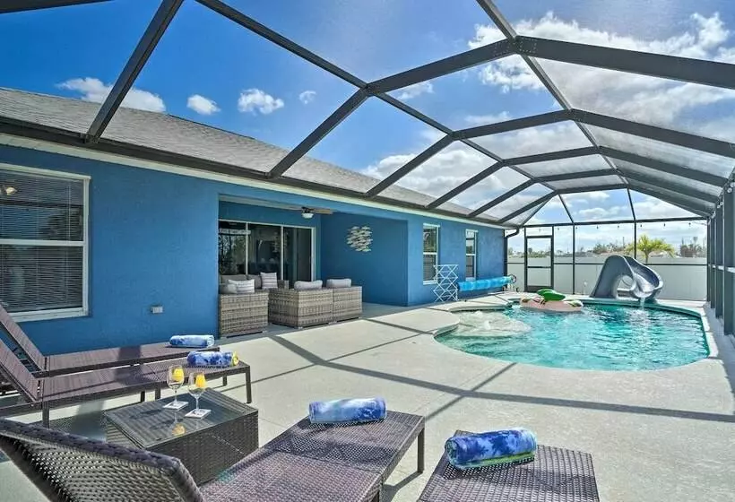 15 Mi To Beach: Home W/ Pool In Cape Coral