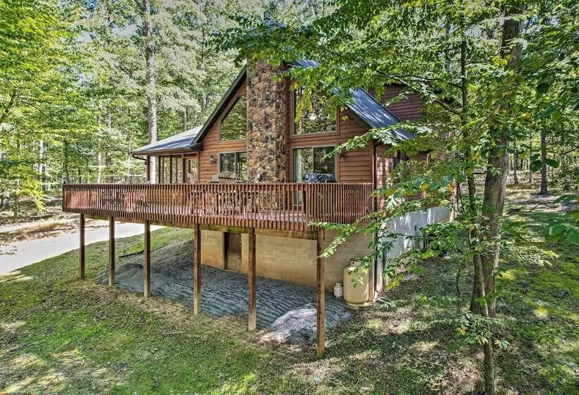 Cacapon River Cabin W/ Private River Access!