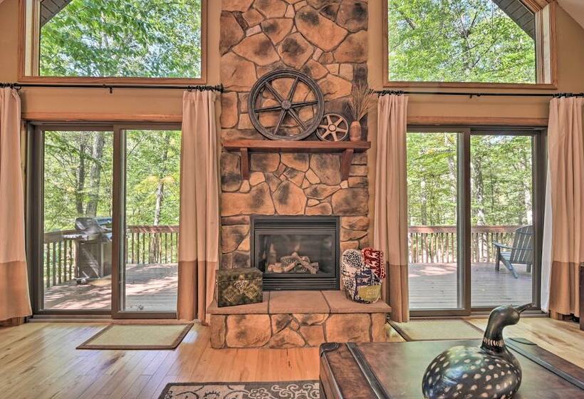 Cacapon River Cabin W/ Private River Access!