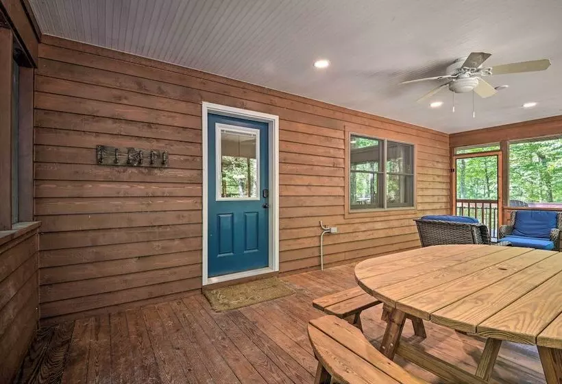 Cacapon River Cabin W/ Private River Access!