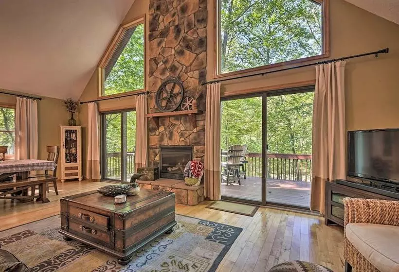 Cacapon River Cabin W/ Private River Access!