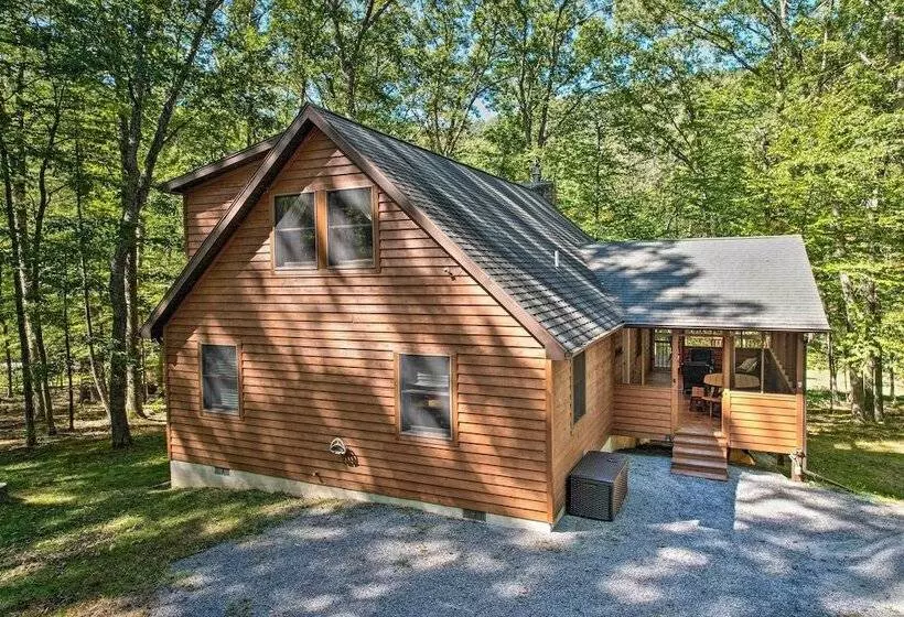 Cacapon River Cabin W/ Private River Access!