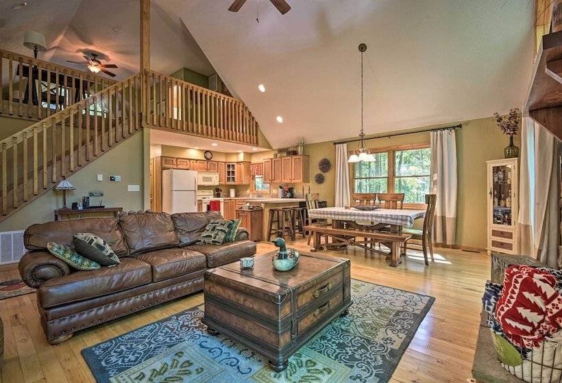 Cacapon River Cabin W/ Private River Access!