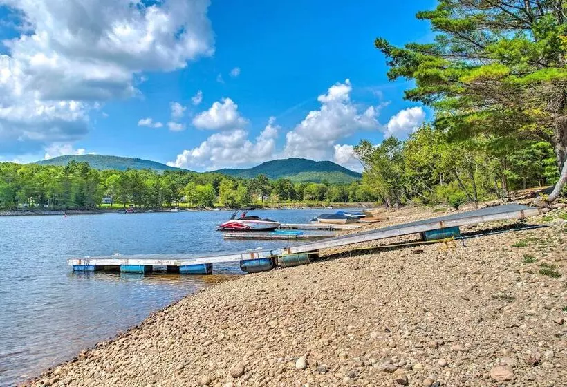 Cozy Northville Home W/ Dock, Lake Access & Views!