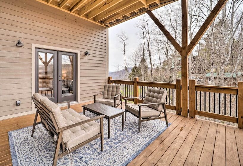 Mountainside Retreat W/ Fire Pit In Banner Elk