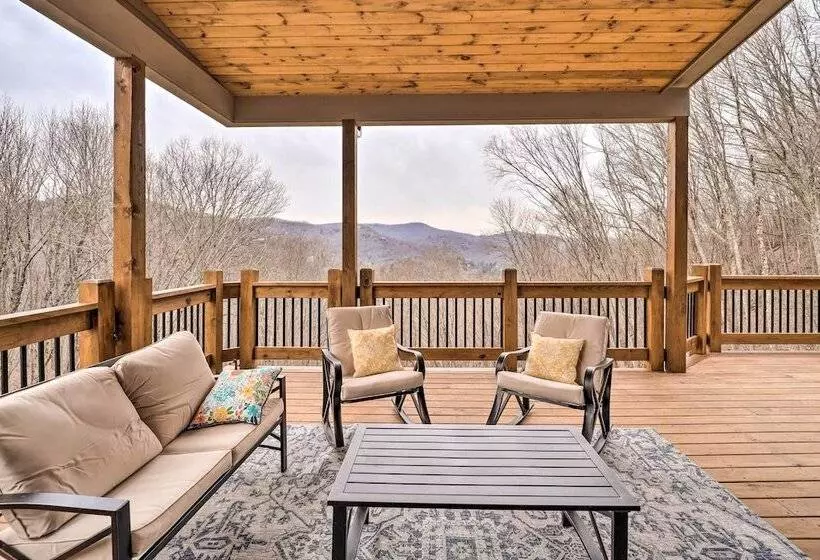 Mountainside Retreat W/ Fire Pit In Banner Elk