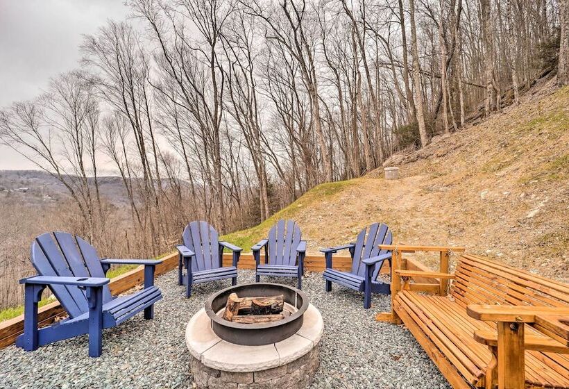Mountainside Retreat W/ Fire Pit In Banner Elk