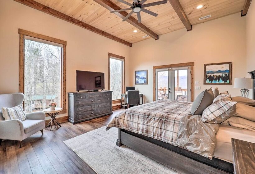 Mountainside Retreat W/ Fire Pit In Banner Elk
