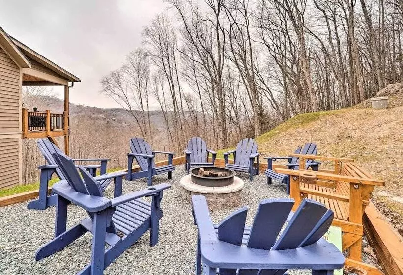 Mountainside Retreat W/ Fire Pit In Banner Elk