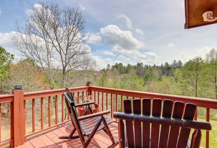 Peaceful Cabin Retreat   9 Mi To Murphy!