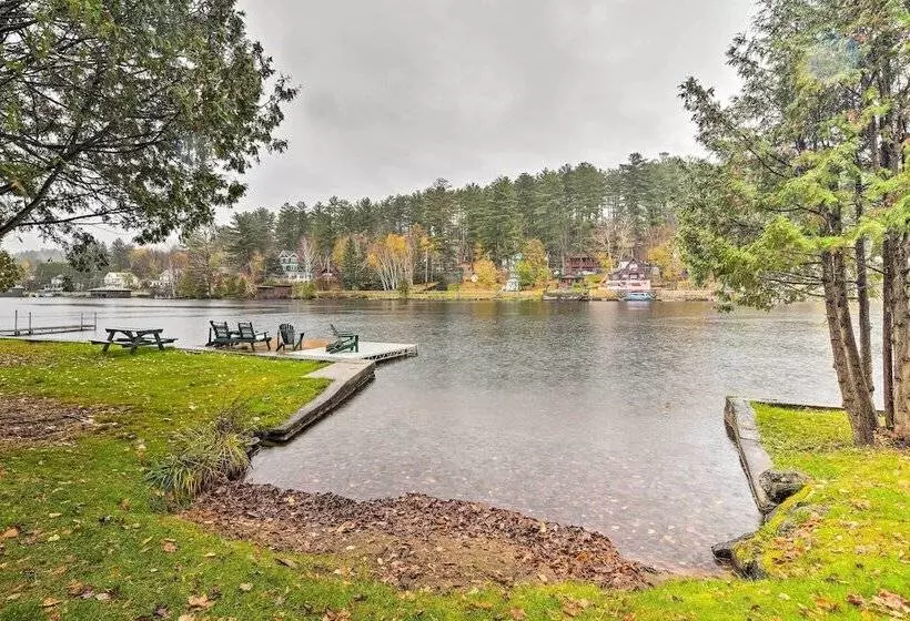 Pet Friendly Adirondack Cabin W/ On Site Lake