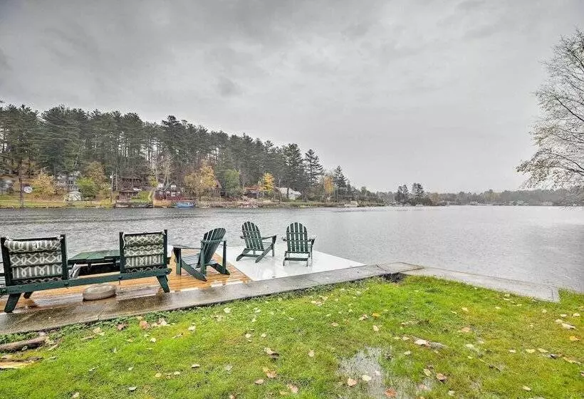 Pet Friendly Adirondack Cabin W/ On Site Lake