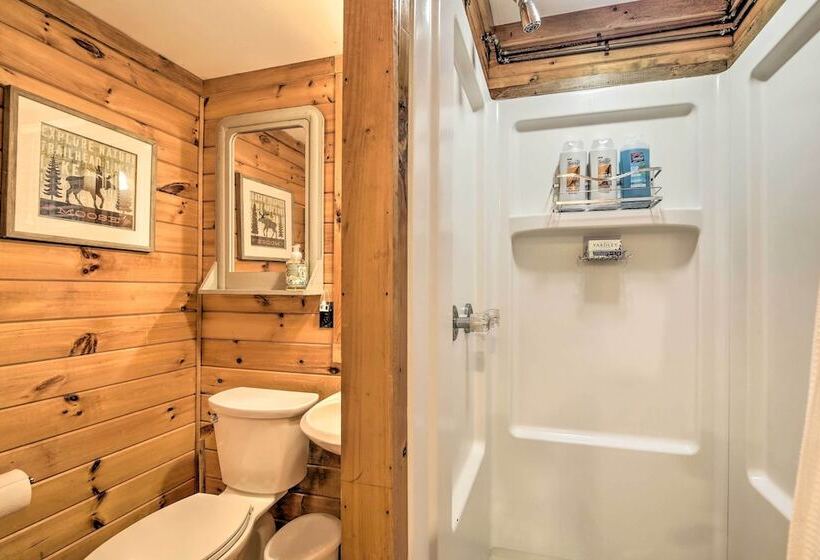 Pet Friendly Adirondack Cabin W/ On Site Lake