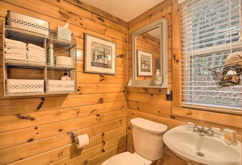 Pet Friendly Adirondack Cabin W/ On Site Lake