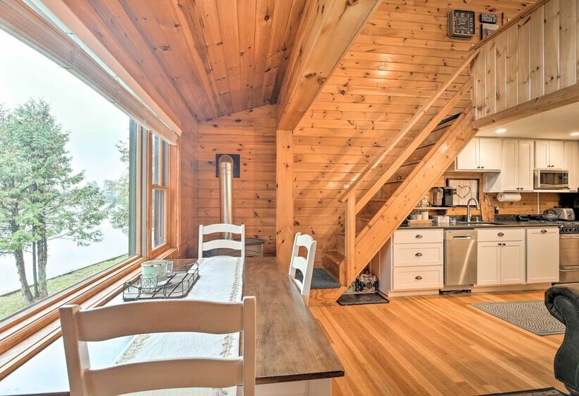 Pet Friendly Adirondack Cabin W/ On Site Lake