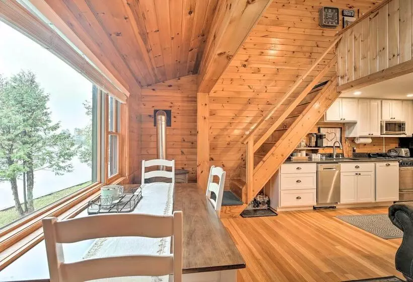 Pet Friendly Adirondack Cabin W/ On Site Lake