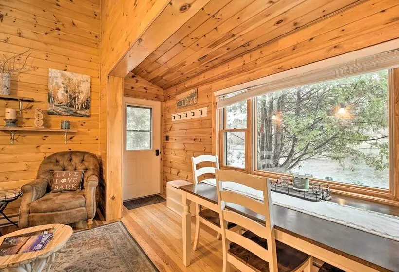 Pet Friendly Adirondack Cabin W/ On Site Lake