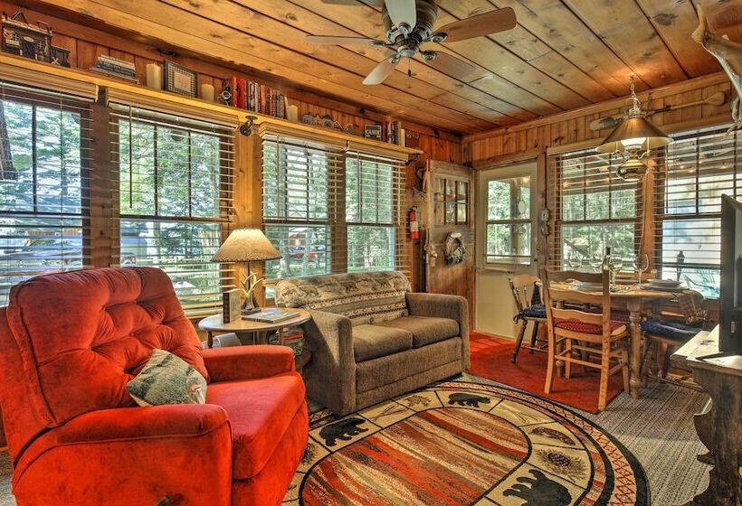 Quaint & Cozy Lake Cabin W/ Dock & Beach Access!