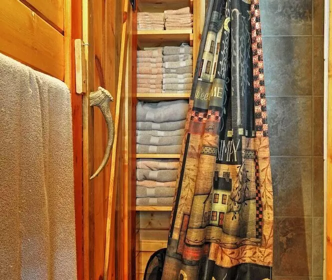 Remote Antimony Log Cabin W/ Green Meadow Views!