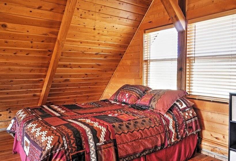 Remote Antimony Log Cabin W/ Green Meadow Views!