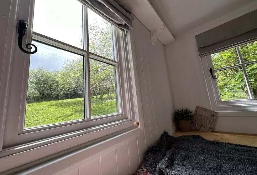 Residenssi Cornwall Woodland Dog Friendly Shepherd S Hut