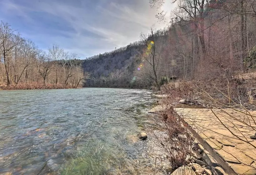Serenity On The River  Luxe Lewisburg Cabin!