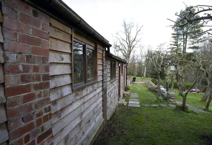 A Quirky Garden Building In An Orchard