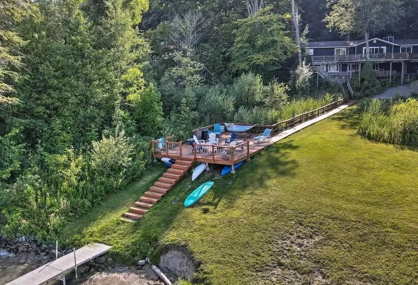 Rapid City Home On Torch Lake W/ 2 Fireplaces!