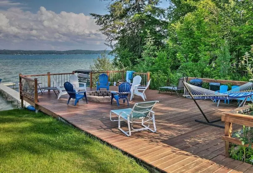 Rapid City Home On Torch Lake W/ 2 Fireplaces!