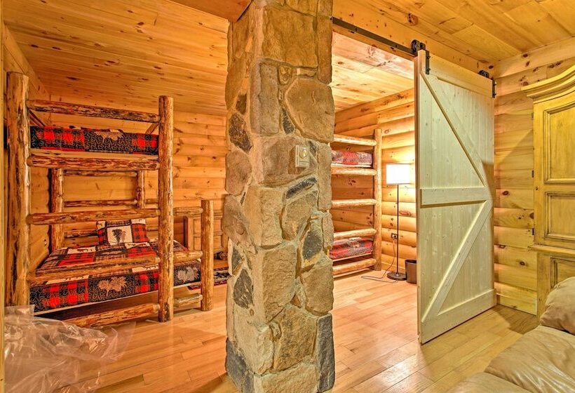 Fire Pit & Hot Tub: Poconos Family Cabin!