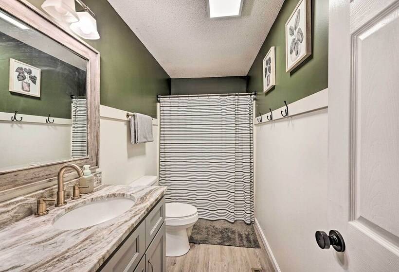 Lakefront Anderson Paradise: Dock, Fire Pit!