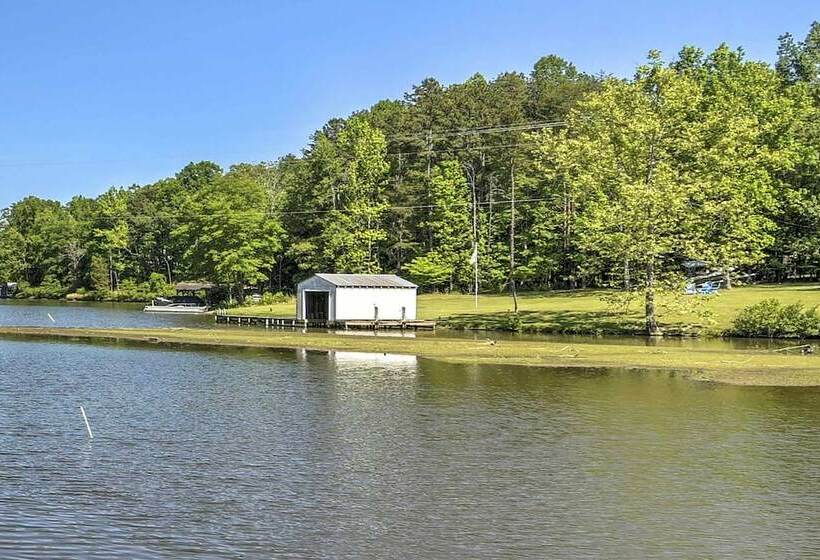 Lakefront Semora Cabin With Dock & Furnished Deck