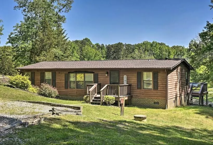 Lakefront Semora Cabin With Dock & Furnished Deck