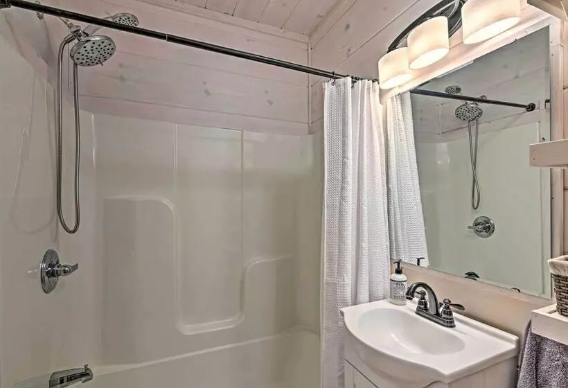 Hot Tub, Dock, Lakefront: Luxe Six Mile Retreat