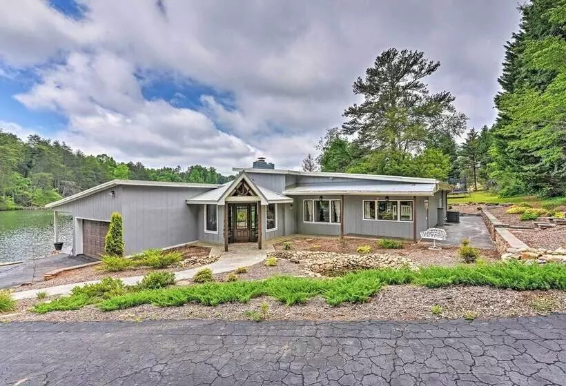 Hot Tub, Dock, Lakefront: Luxe Six Mile Retreat