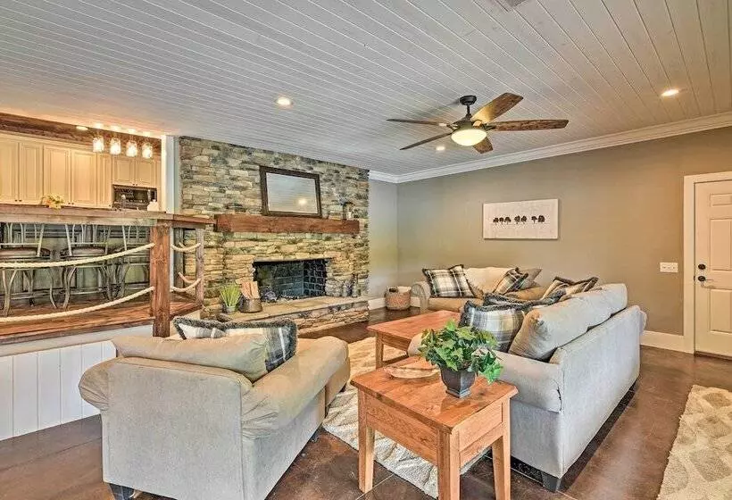 Hot Tub, Dock, Lakefront: Luxe Six Mile Retreat