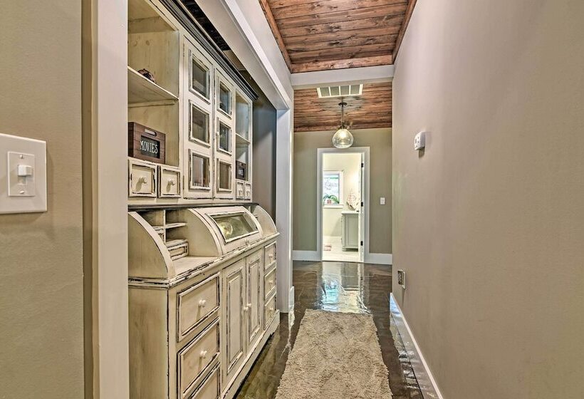 Hot Tub, Dock, Lakefront: Luxe Six Mile Retreat