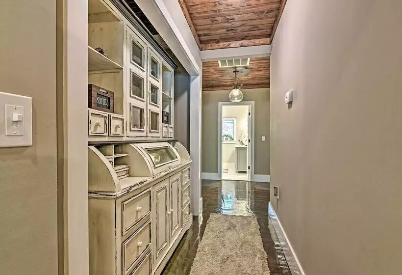 Hot Tub, Dock, Lakefront: Luxe Six Mile Retreat