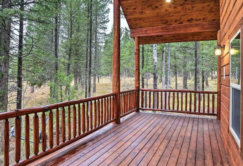 Luxe Island Park Cabin W/ National Forest Views!